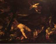 Giordano Luca Young Bacchus Sleeping - Hermitage
